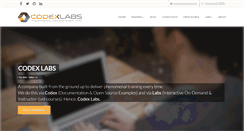 Desktop Screenshot of codexlabs.com